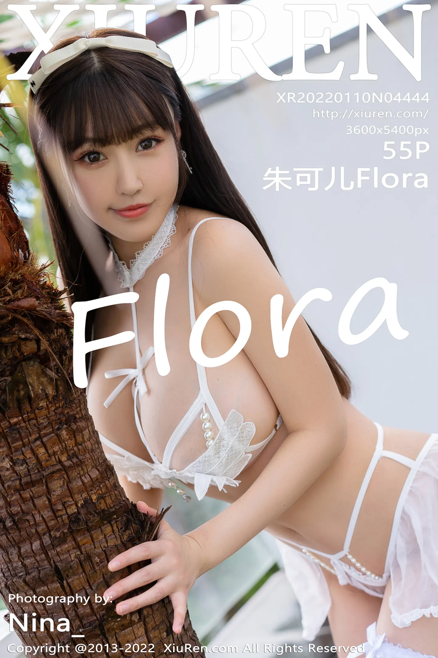[XiuRen秀人网]VOL.4444 女神朱可儿Flora三亚旅拍情趣内衣配白丝袜秀丰满身材诱惑写真55P-秀人网官方网站